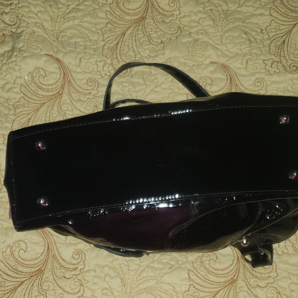 Black shiny BETTY BOOP bag - Picture 3 of 8